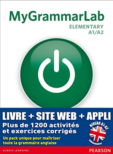 MyGrammarLab Elementary (A1/A2) Student Book with Key: Suitable for self study. Access Code inside von Pearson Longman