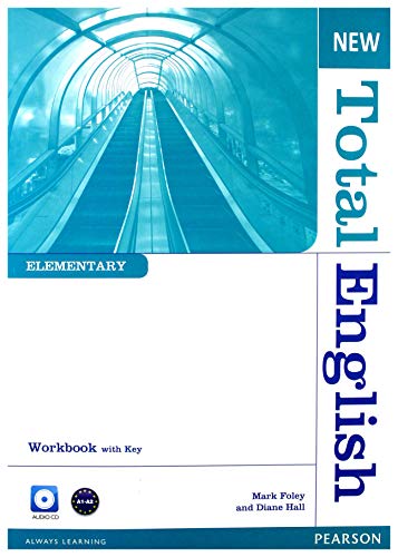 New Total English Elementary Workbook with Key and Audio CD Pack