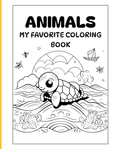 Animals My Favorite Coloring Book von Independently published