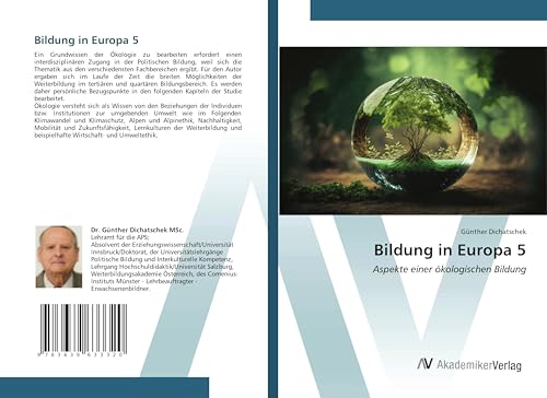 Bildung in Europa 5: Aspekte einer ökologischen Bildung von VDM Verlag