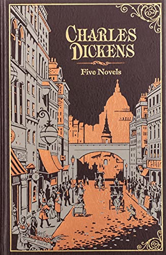 Charles Dickens: Five Novels (Barnes & Noble Leatherbound Classic Collection) Hardcover – Illustrated, 30 June 2011