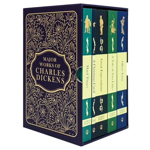 Major Works of Charles Dickens 5 Books Deluxe Hardback Set: A Christmas Carol, Oliver Twist, Great Expectations, A Tale of Two Cities, Hard Times Major Works of Charles Dickens 5 Books Deluxe Hardback Set: A Christmas Carol, Oliver Twist, Great Expectations, A Tale of Two Cities, Hard Times