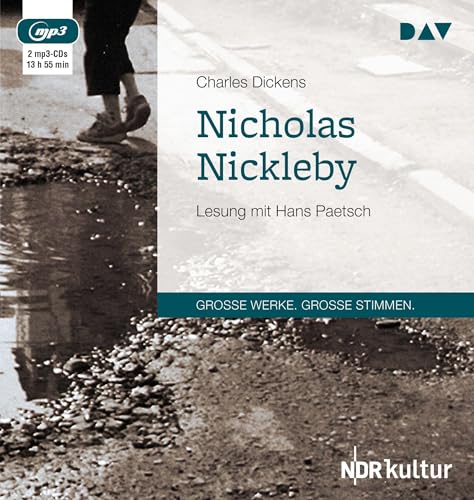 Nicholas Nickleby: Lesung mit Hans Paetsch (2 mp3-CDs) von Der Audio Verlag, Dav