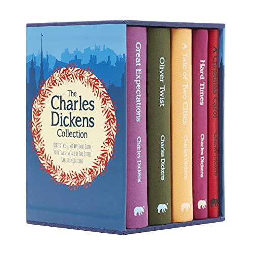 The Charles Dickens Collection: Oliver Twist / a Christmas Carol / Hard Times / a Tale of Two Cities / Great Expectations: Deluxe 5-Book Hardcover Boxed Set (Arcturus Collector's Classics)