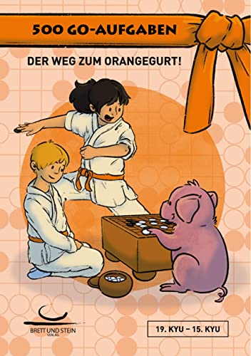 500 Go-Aufgaben: Der Weg zum Orangegurt! 19. - 15.Kyu von Brett und Stein Verlag