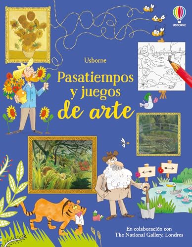 Pasatiempos y juegos de arte von Ediciones Usborne