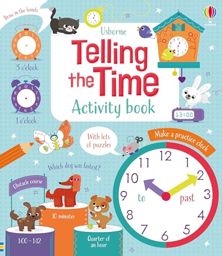 Telling the Time Activity Book (Maths Activity Books): 1
