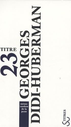 Memorandum de la peste von BOURGOIS