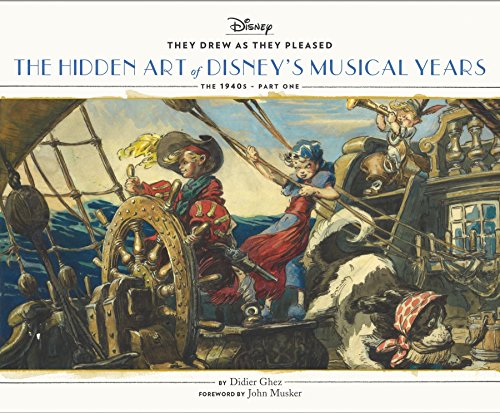 They Drew As they Pleased: The Hidden Art of Disney's Musical Years (The 1940s - Part One) (Disney x Chronicle Books) von Chronicle Books