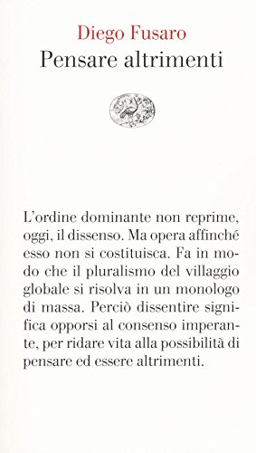 Pensare altrimenti (Vele, Band 121)