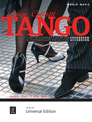 Tango Accordion für Akkordeon: 14 mittelschwere Stücke. Akkordeon. Partitur.. Für Standartakkordeon M2 (World Music) von Universal Edition AG