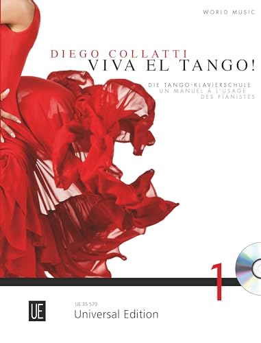 Viva el Tango! mit CD für Klavier mit CD deutsch-französische Version: Die Tango-Klavierschule: Die Tango-Klavierschule. Band 1. für Klavier mit CD ... Version erhältlich UE 36000). Ausgabe mit CD.