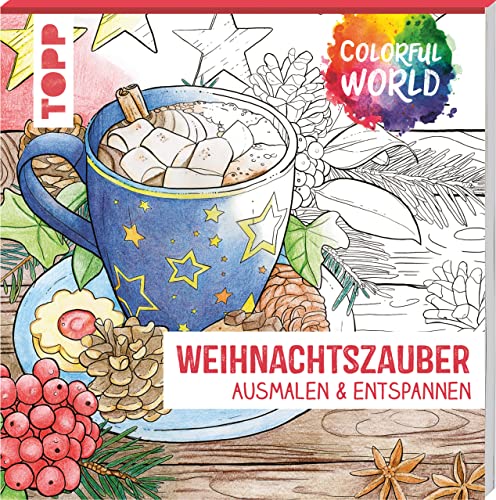 Colorful World - Weihnachtszauber: Ausmalen & entspannen