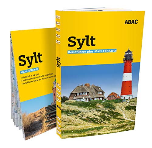 ADAC Reiseführer plus Sylt: Mit Maxi-Faltkarte und praktischer Spiralbindung