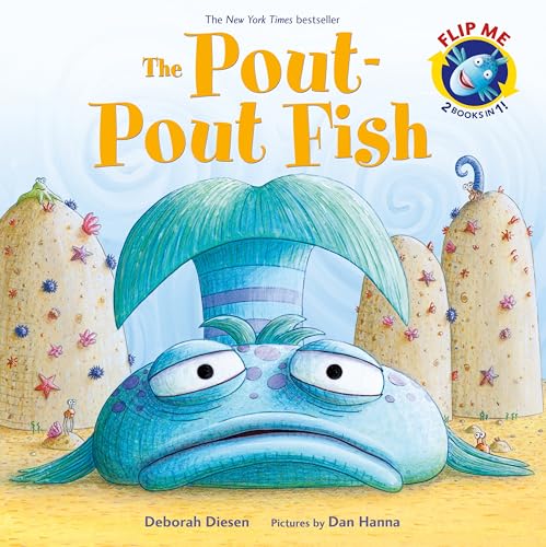 The Pout-Pout Fish / The Worry-Worry Whale and the Classroom Jitters Bindup Flip Book (Pout-Pout Fish Adventure) von Square Fish