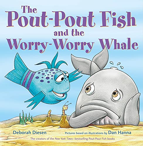 The Pout-pout Fish and the Worry-worry Whale (Pout-pout Fish Board Books) von Farrar, Straus & Giroux Inc