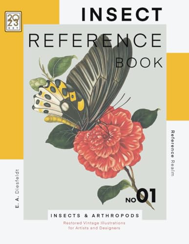 Insect Reference Book: Restored Vintage Illustrations for Artists and Designers (Reference Realm) von Amazon