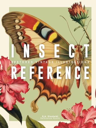 Insect Reference Book: Restored Vintage Illustrations for Artists and Designers (Reference Realm) von ISBN.nl