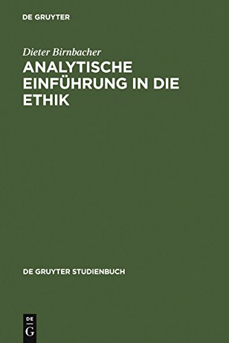 Analytische Einführung in die Ethik (De Gruyter Studienbuch) von de Gruyter