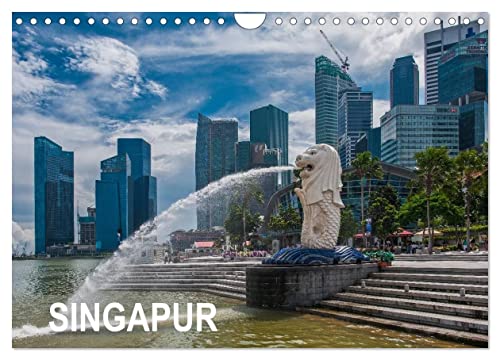 Singapur (Wandkalender 2024 DIN A4 quer), CALVENDO Monatskalender