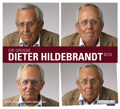 Die große Dieter Hildebrandt-Box: Mit "Nie wieder 80" / "Dieter Hildebrandt wirft ein" / "Ausgebucht" / "Ich musste immer lachen" / "Vater unser gleich nach der Werbung" Die große Dieter Hildebrandt-Box: Mit "Nie wieder 80" / "Dieter Hildebrandt wirft ein" / "Ausgebucht" / "Ich musste immer lachen" / "Vater unser gleich nach der Werbung"