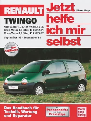 Renault Twingo: OHV-Motor 1,3 Liter, 40 kW/ 55 PS, Econ-Motor 1,2 Liter, 40 kW/ 55 PS, Econ-Motor 1,2 Liter, 43 kW/ 60 PS (Jetzt helfe ich mir selbst)