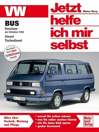 VW Bus T3: Benziner ab Oktober 1982. Diesel. Turbodiesel (Jetzt helfe ich mir selbst)