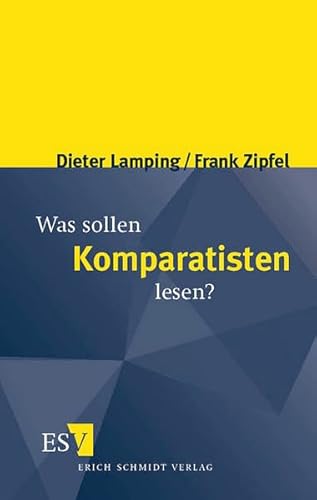 Was sollen Komparatisten lesen?