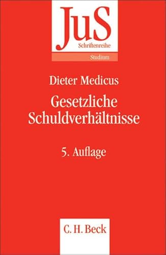 Gesetzliche Schuldverhältnisse: Delikts- und Schadensrecht, Bereicherung, Geschäftsführung ohne Auftrag (JuS-Schriftenreihe/Studium, Band 50) Gesetzliche Schuldverhältnisse: Delikts- und Schadensrecht, Bereicherung, Geschäftsführung ohne Auftrag (JuS-Schriftenreihe/Studium, Band 50)