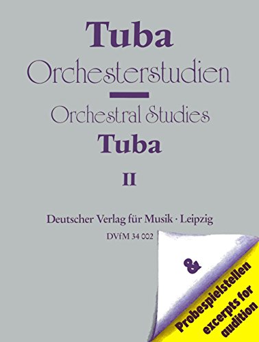 Orchesterstudien für Tuba Band 2 (DV 34002)