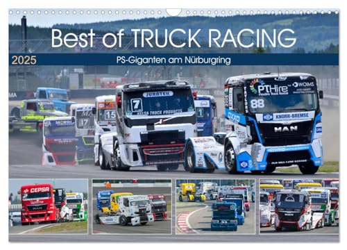 Best of TRUCK RACING (Wandkalender 2025 DIN A3 quer), CALVENDO Monatskalender von CALVENDO