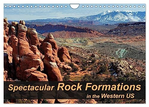 Spectacular Rock Formations in the Western US (Wandkalender 2025 DIN A4 quer), CALVENDO Monatskalender von CALVENDO