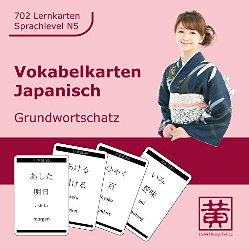 Vokabelkarten Japanisch: Grundwortschatz