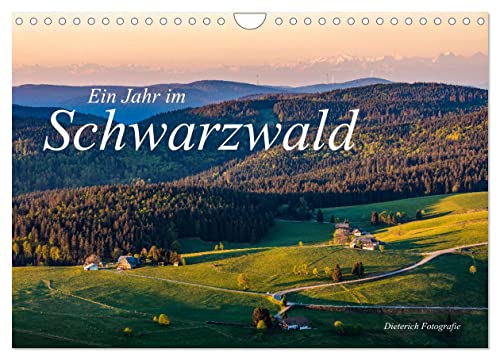 Ein Jahr im Schwarzwald (Wandkalender 2024 DIN A4 quer), CALVENDO Monatskalender
