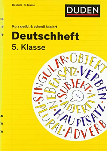 Deutschheft 5. Klasse - kurz geübt & schnell kapiert von Bibliograph. Instit. GmbH