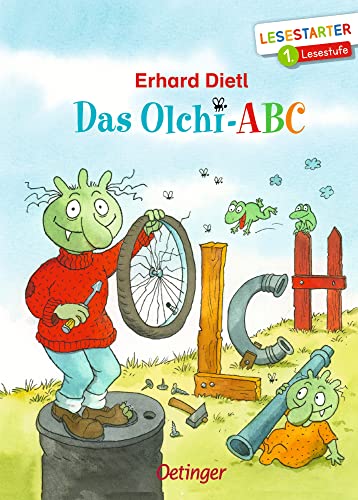 Das Olchi-ABC: Lesestarter. 1. Lesestufe. Lustiges Kinderbuch ab 6 Jahren für Erstleser, gereimter Lesespaß zum Schulanfang