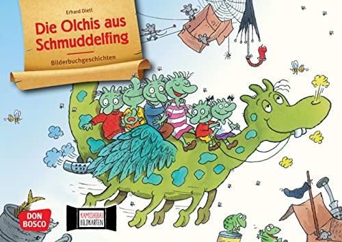 Die Olchis aus Schmuddelfing. Kamishibai Bildkartenset: Entdecken - Erzählen – Begreifen. Bilderbuchklassiker von Erhard Dietl. Lustige Geschichte ... für unser Erzähltheater)