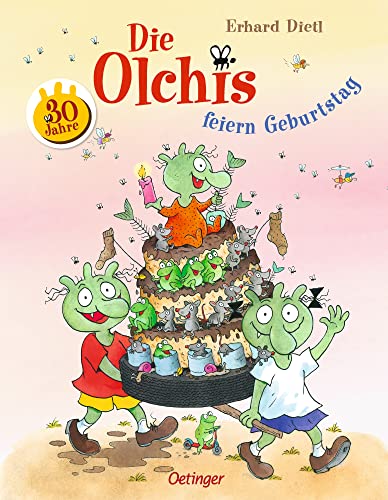 Die Olchis feiern Geburtstag: Lustiges Bilderbuch ab 4 Jahren, ideal als Geburtstagsgeschenk für kleine Olchi-Fans