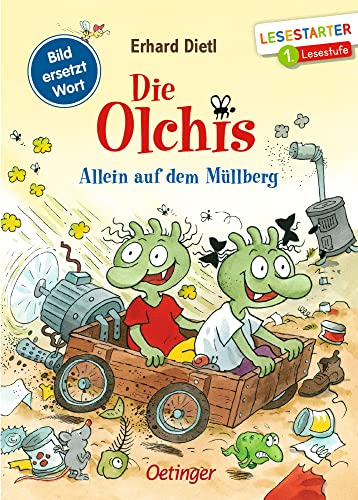 Die Olchis. Allein auf dem Müllberg: Bild ersetzt Wort. Lesestarter 1. Lesestufe. Lustiges Kinderbuch zum Einstieg ins Lesen lernen mit der beliebten Reihe für Erstleser ab 6 Jahren Die Olchis. Allein auf dem Müllberg: Bild ersetzt Wort. Lesestarter 1. Lesestufe. Lustiges Kinderbuch zum Einstieg ins Lesen lernen mit der beliebten Reihe für Erstleser ab 6 Jahren