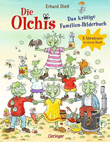 Die Olchis. Das krötige Familien-Bilderbuch: 3 Abenteuer in einem Band. Die beliebtesten Bilderbücher der Olchis für Kinder ab 4 Jahren Die Olchis. Das krötige Familien-Bilderbuch: 3 Abenteuer in einem Band. Die beliebtesten Bilderbücher der Olchis für Kinder ab 4 Jahren