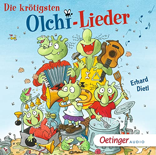 Die Olchis. Die krötigsten Olchi-Lieder: Lieder, 1 CD, 36 Min. Laufzeit, für Kinder ab 5 Jahren
