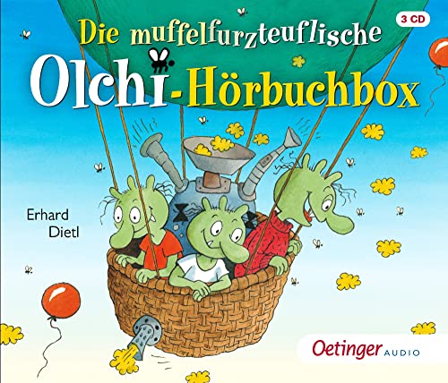 Die muffelfurzteuflische Olchi-Hörbuchbox: Enthält drei Hörbücher für Kinder ab 5 Jahren (Die Olchis)