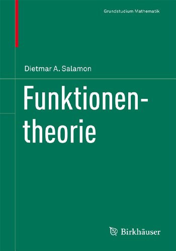 Funktionentheorie (Grundstudium Mathematik)