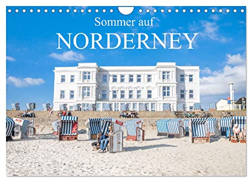 Sommer auf Norderney (Wandkalender 2025 DIN A4 quer), CALVENDO Monatskalender
