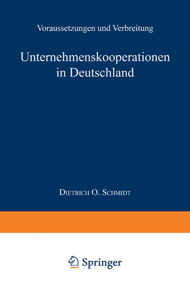 Unternehmenskooperationen in Deutschland von Deutscher Universitätsverlag