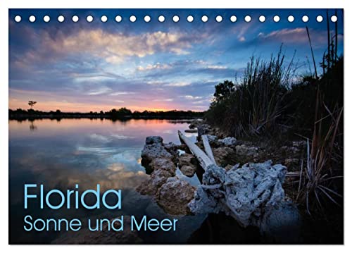 Florida. Sonne und Meer (Tischkalender 2025 DIN A5 quer), CALVENDO Monatskalender von CALVENDO