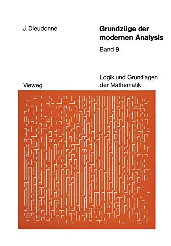 Grundzüge der modernen Analysis: Band 9 (German Edition) von Vieweg+teubner Verlag