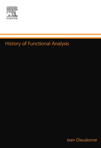 History of Functional Analysis