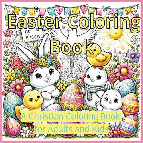 Christian Easter Coloring Book: Complex Christian Themed Coloring Book for Seniors, Adults, and Teens. von Independently published