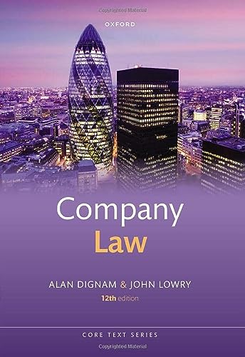 Company Law (Core Texts)